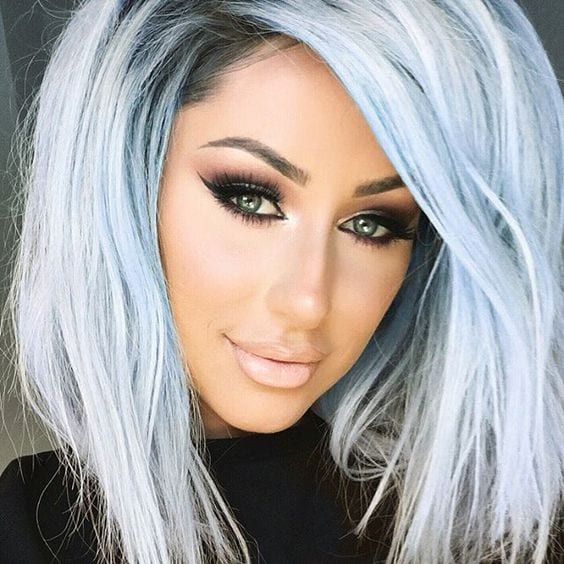 platinum ice blue hair - TSPA Plainfield Beauty School platinum ice blue hair - TSPA Plainfield Beauty School